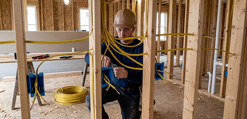 New Construction Wiring In Canton