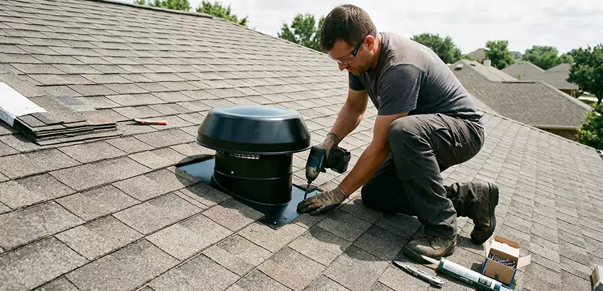 Roof Vent Fan Installation in Canton