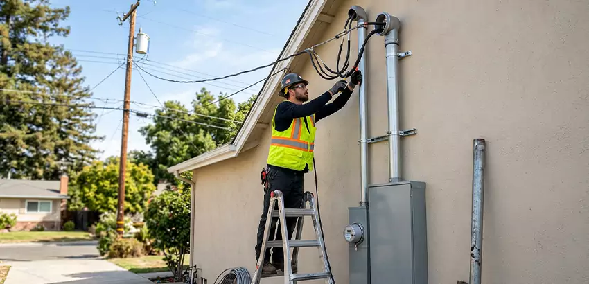 Electrical Service Entrance and Mast Upgrade in Canton