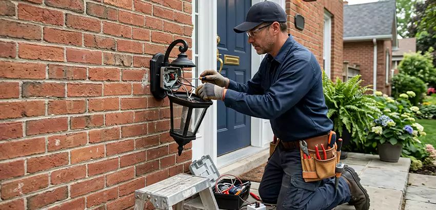 Outdoor Fixture Repair in Canton