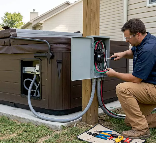 Professional Hot Tub Electrical Installation: Your Local Spa Wiring Team in Canton, GA