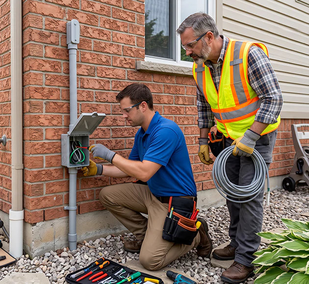 Professional Outdoor Outlet Installation: Your Local Exterior Wiring Team in Canton, GA