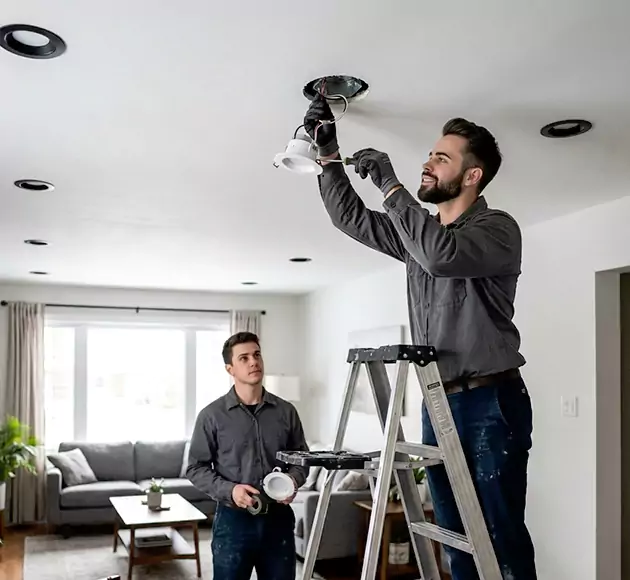 Professional Recessed Lighting Installation: Your Local Lighting Team in Canton, GA